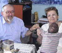 Padre Sinesio y Mariluz